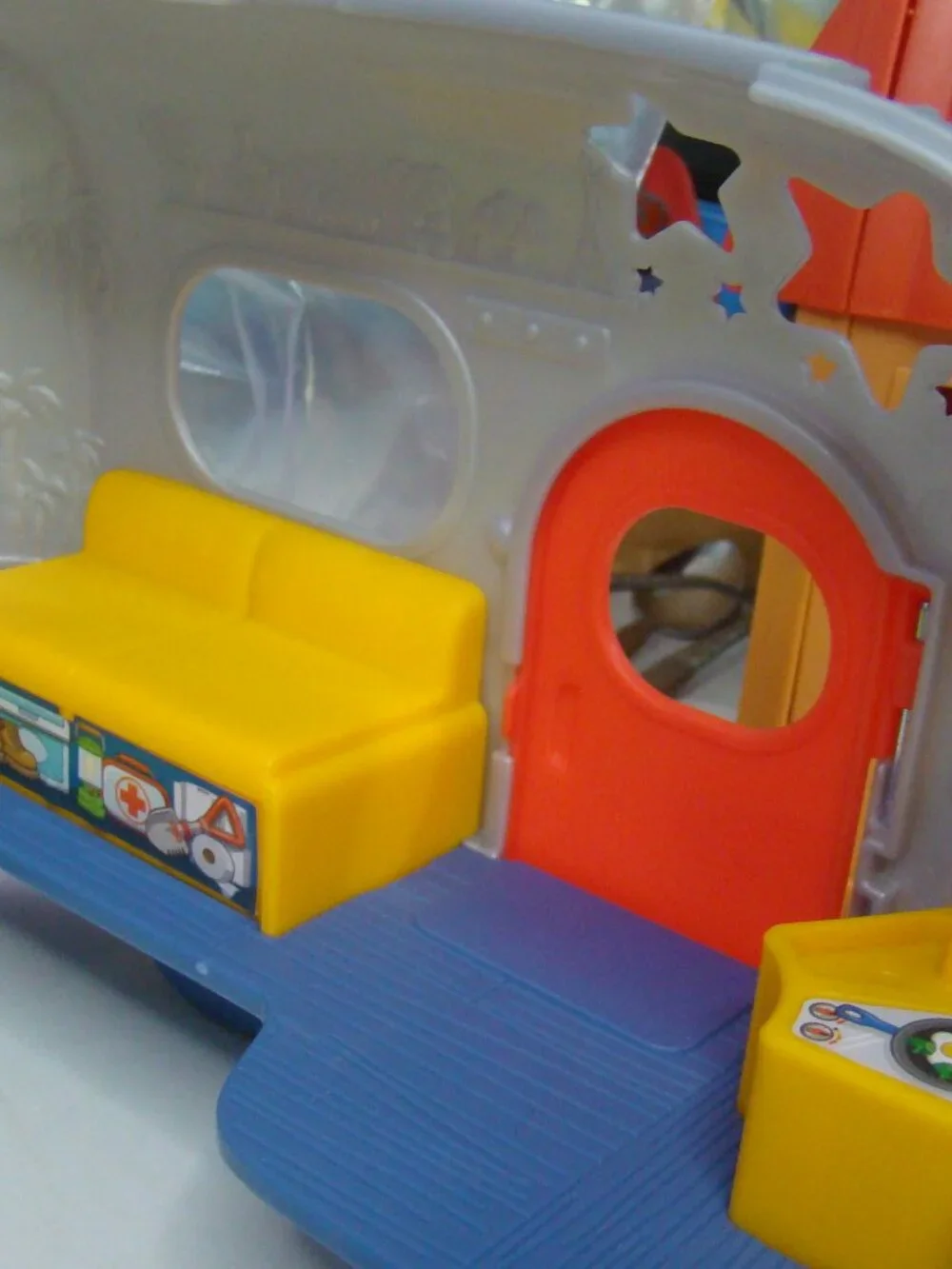 Fisher Price Little People Talking Light Up Learning Camper, SUV, Tent WORKS